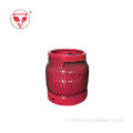 Bouteille de gaz butane lpg composite de 3 kg